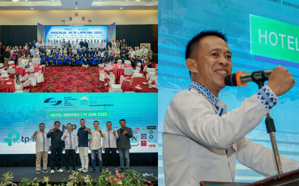 Rakerwil 2025 APJII Lampung Dorong Kolaborasi dan Inovasi ISP