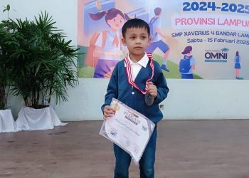 Muhammad Danish Yusri Akmal, Bocah Metro jadi Finalis Nasional Olimpiade Matematika 2025