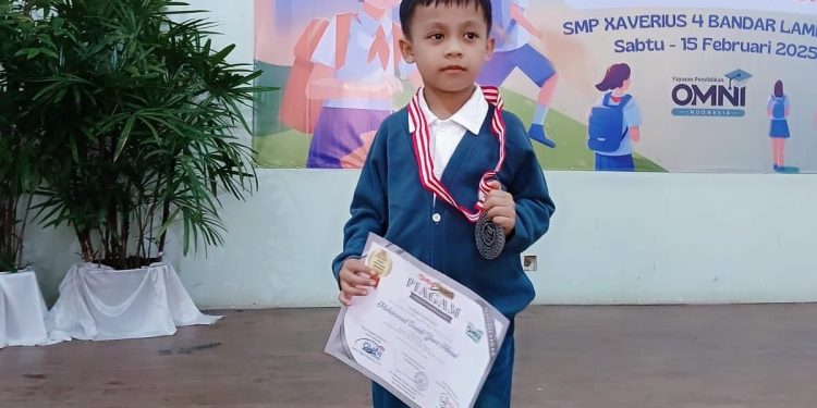 Muhammad Danish Yusri Akmal, Bocah Metro jadi Finalis Nasional Olimpiade Matematika 2025