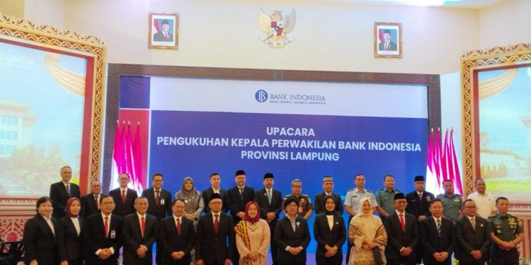 Bimo Epyanto Dilantik Sebagai Kepala Perwakilan Bank Indonesia di Provinsi Lampung