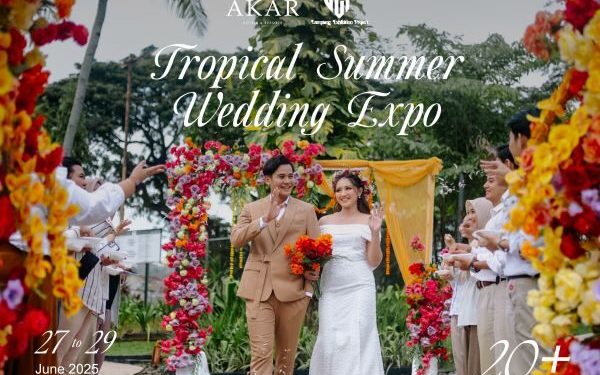 Akar Hotels dan Resorts Lampung Gelar Wedding Expo Tema Tropical Pertama di Lampung