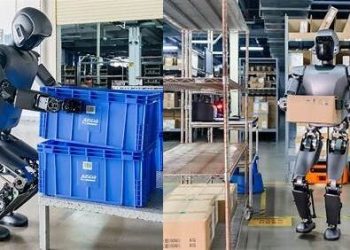Uji Coba Robot Manusia di Pabrik Shenzhen