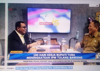 100 Hari Kerja Bupati Tulang Bawang dalam Program Bung Is Menyapa