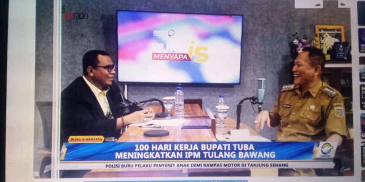 100 Hari Kerja Bupati Tulang Bawang dalam Program Bung Is Menyapa