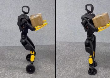 Robot Terbaru dari China Memiliki Kemampuan Berjalan dan Beroda