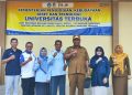 Wakil Bupati Lampung Tengah Kunjungi Sentra Layanan Universitas Terbuka Seputih Agung