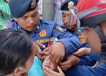Kepala Balita Terkepit Kaleng, Tim Pemadam Kebakaran Bandar Lampung Tindak Lanjuti