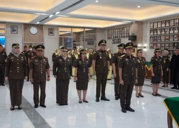 Wakajati dan Kajari Lampung Dilantik, Berikut Daftarnya