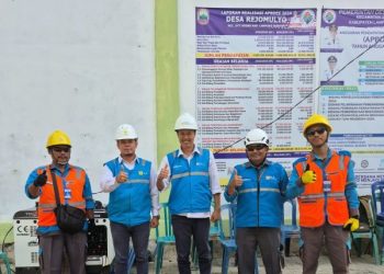 Sinergi PLN UP3 Metro Dukung Peluncuran Koperasi Merah Putih di Desa Rejomulyo Lampung Selatan