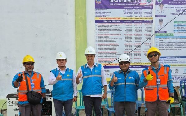 Sinergi PLN UP3 Metro Dukung Peluncuran Koperasi Merah Putih di Desa Rejomulyo Lampung Selatan