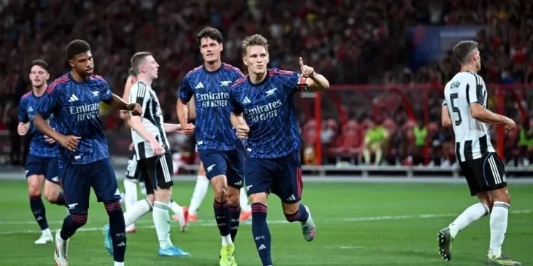 Drama Lima Gol di Laga Pramusim Arsenal dan Newcastle