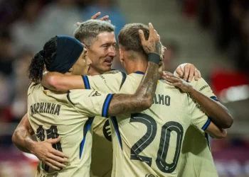 Barcelona Kalahkan FC Soul 7-3 dalam Pertandingan Uji Coba Pramusim