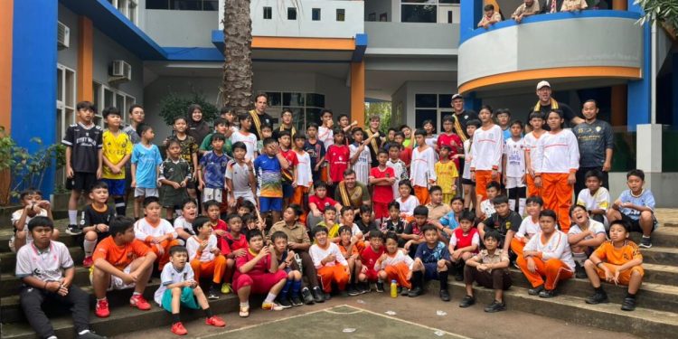 SD Global Madani Kerja Sama dengan Inspire Lampung Kembangkan Bakat Sepak Bola Siswa