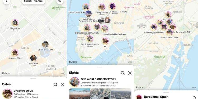 Peta Menu Instagram Dapatkan Kritik Terkait Privasi Pengguna