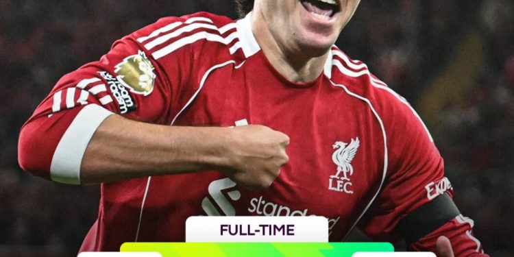 Liverpool Awali Liga Primer Inggris Musim Ini dengan Kemenangan 4-2 atas Bournemouth