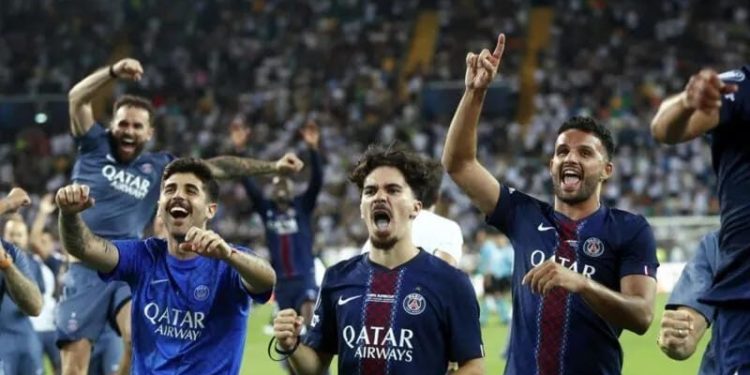 PSG Menang Adu Penalti atas Hotspur dan Raih Gelar Piala Super Eropa
