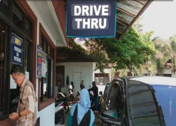 Kendaraan Dinas Pemprov Lampung Bayar Pajak Setelah Inspeksi