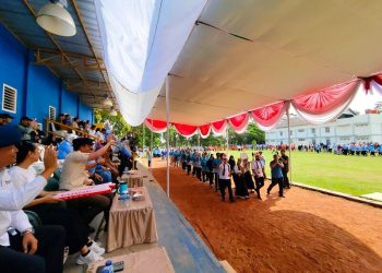 Lomba Olahraga Tradisional UIM dan Pemkab Lamsel Meriahkan HUT ke-80 RI