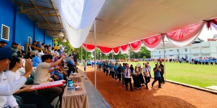 Lomba Olahraga Tradisional UIM dan Pemkab Lamsel Meriahkan HUT ke-80 RI