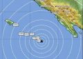 Pesisir Barat Lampung Terkena Gempa Magnitudo 2.9