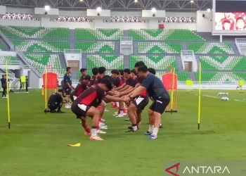 Timnas U-17 Indonesia Mulai Latihan Perdana di Stadion Utama Sumut