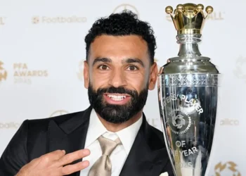 Pemain Pertama dengan Tiga Gelar PFA Player of the Year Mohamed Salah