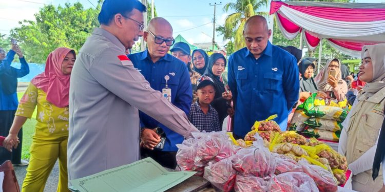 Gerakan Pangan Murah Serentak 32 Titik oleh TVRI dan Pemprov
