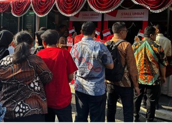 UMKM Diajak Meriahkan HUT ke-80 RI, Dagangan Diborong untuk Karyawan