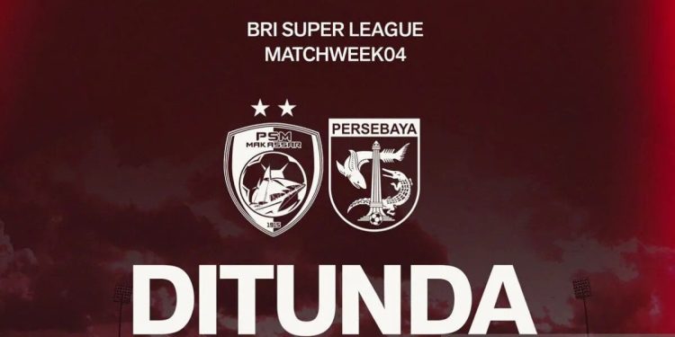 Laga PSM Persebaya Ditunda Akibat Kerusuhan di DPRD Makassar
