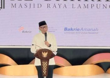 Masjid Raya Al-Bakrie Simbol Penantian Panjang Masyarakat Lampung