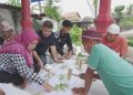 Pelatihan Ecoprint sebagai Terapi di Lampung