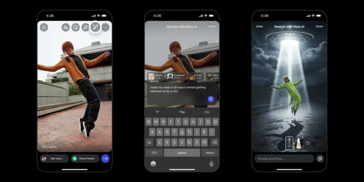 Meta AI Tersedia di Cerita Instagram, Coba Sekarang!