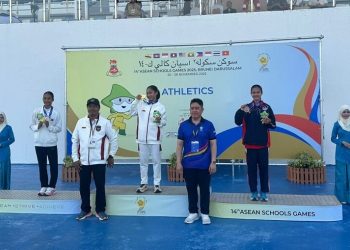Pelari Muda Lampung Raih Emas di Lomba 400 Meter Gawang ASG XIV