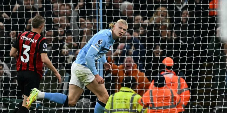 Haaland Bantu City Kalahkan Bournemouth