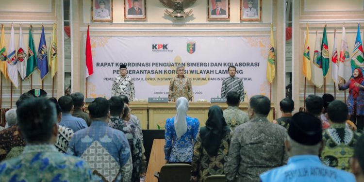 KPK Apresiasi Capaian Tinggi Pencegahan Korupsi di Provinsi Lampung
