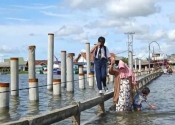 Waspada Banjir Rob Pesisir Lampung 21 hingga 22 Desember 2025