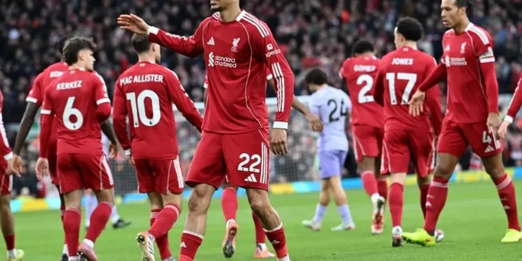 Liverpool Menang atas Brighton 2-0 Berkat Gol Ekitike dan Assist Salah