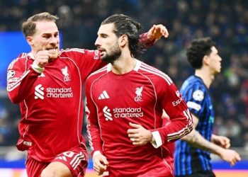 Cetak Gol Kemenangan Liverpool di Markas Inter Milan Szobozlai