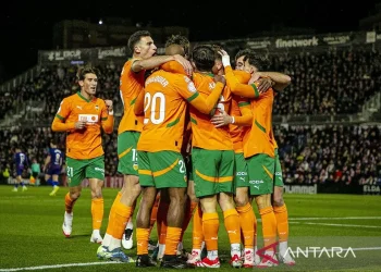 Valencia dan Sociedad Lolos ke 16 Besar Piala Raja