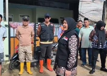 Eva Dwiana Rencanakan Pembangunan Talud Sungai Campang Raya