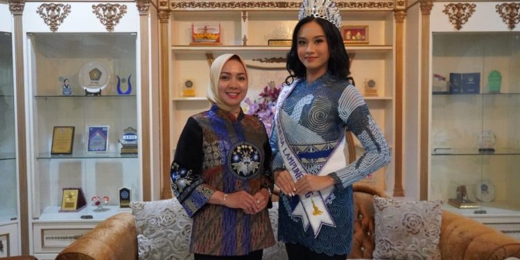 Lampung Dukung Agita Nazara di Ajang Puteri Indonesia 2026