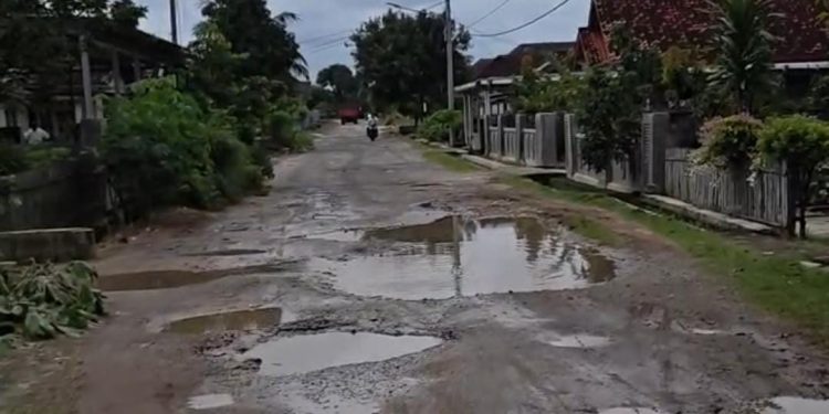 15 Tahun Jalan Poros Komering Agung Rusak, Warga Minta Janji Pembangunan Tepati