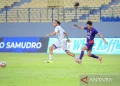 Drama Empat Gol di Gresik, Persik Kediri dan PSIM Yogyakarta Saling Berbagi Poin