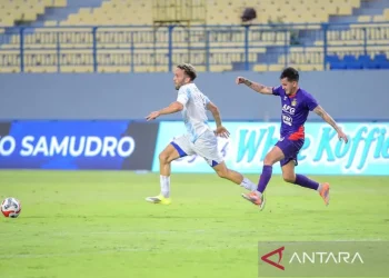 Drama Empat Gol di Gresik, Persik Kediri dan PSIM Yogyakarta Saling Berbagi Poin