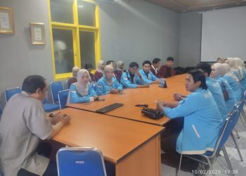 BEM FMIPA Farmasi Belajar Jurnalistik dan Kunjungan ke Lampung Post