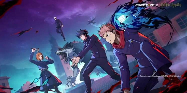 Kode Redeem FF Jujutsu Kaisen 5 Februari 2026