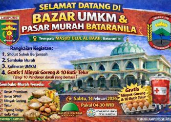 Ramadan 1447 H, Masjid Ulul Albaab Bataranila Gelar Pasar Murah dengan 32 UMKM